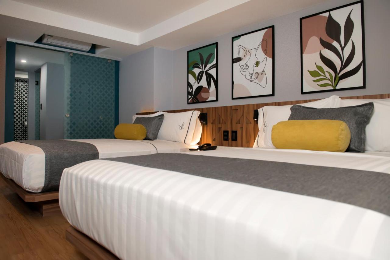 Hotel Flamencos Centro Historico مدينة مكسيكو المظهر الخارجي الصورة